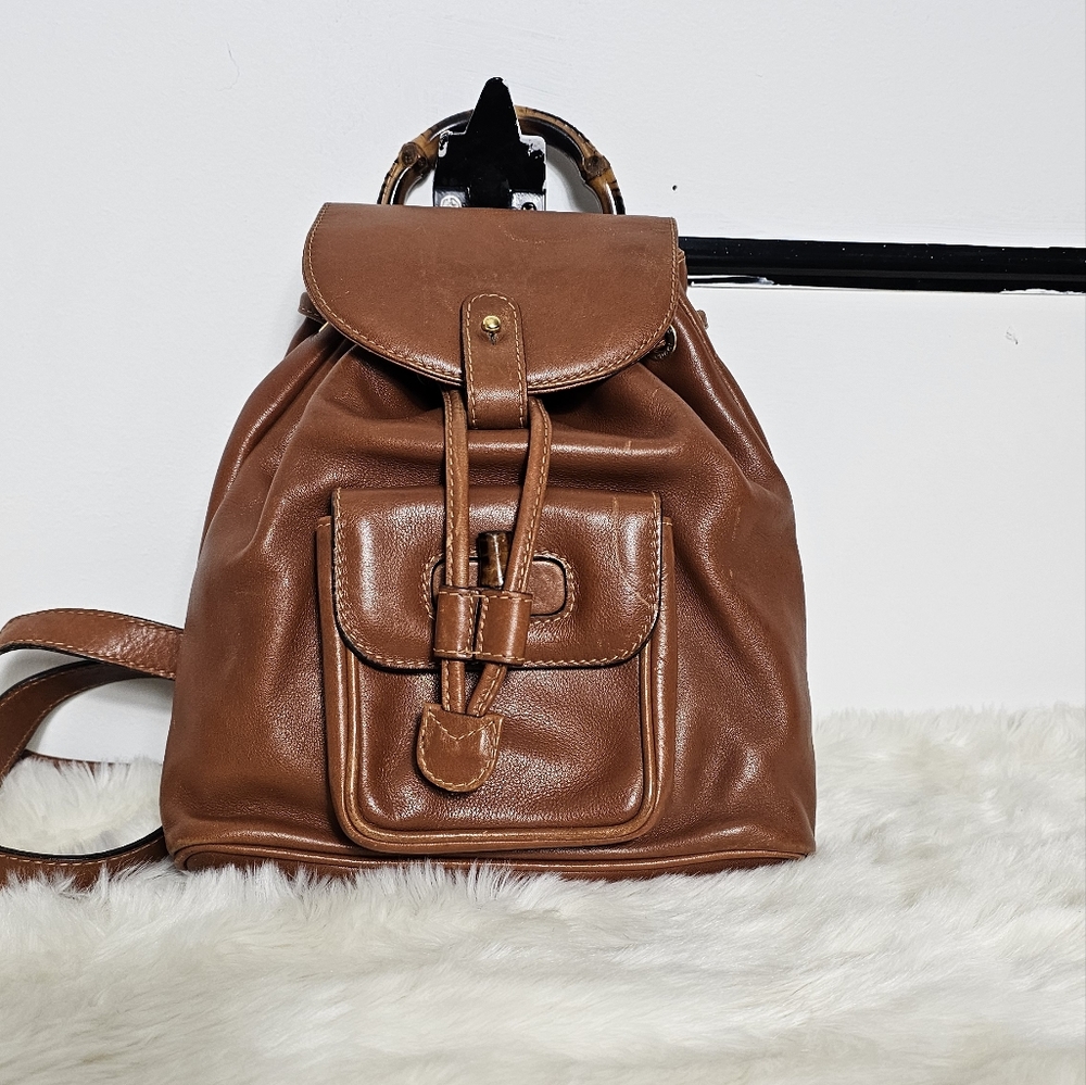 Gucci Leather Backpack